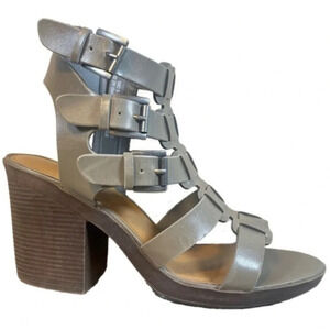 Rampage Jeana Buckle Sandals heels size 8.5